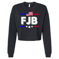 FJB US Flag F Joe Biden Cropped Pullover Crew