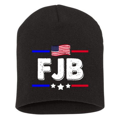 FJB US Flag F Joe Biden Short Acrylic Beanie