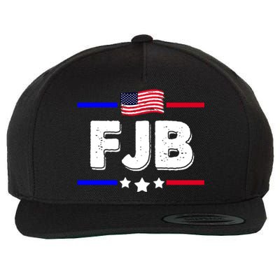 FJB US Flag F Joe Biden Wool Snapback Cap