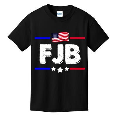 FJB US Flag F Joe Biden Kids T-Shirt