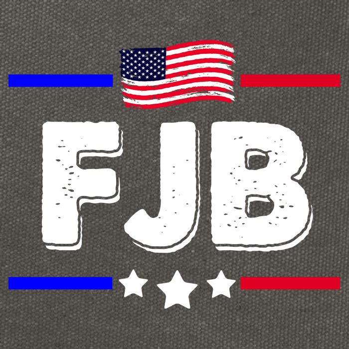 FJB US Flag F Joe Biden Cotton Canvas Backpack