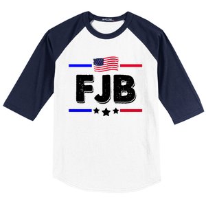 FJB US Flag F Joe Biden Baseball Sleeve Shirt