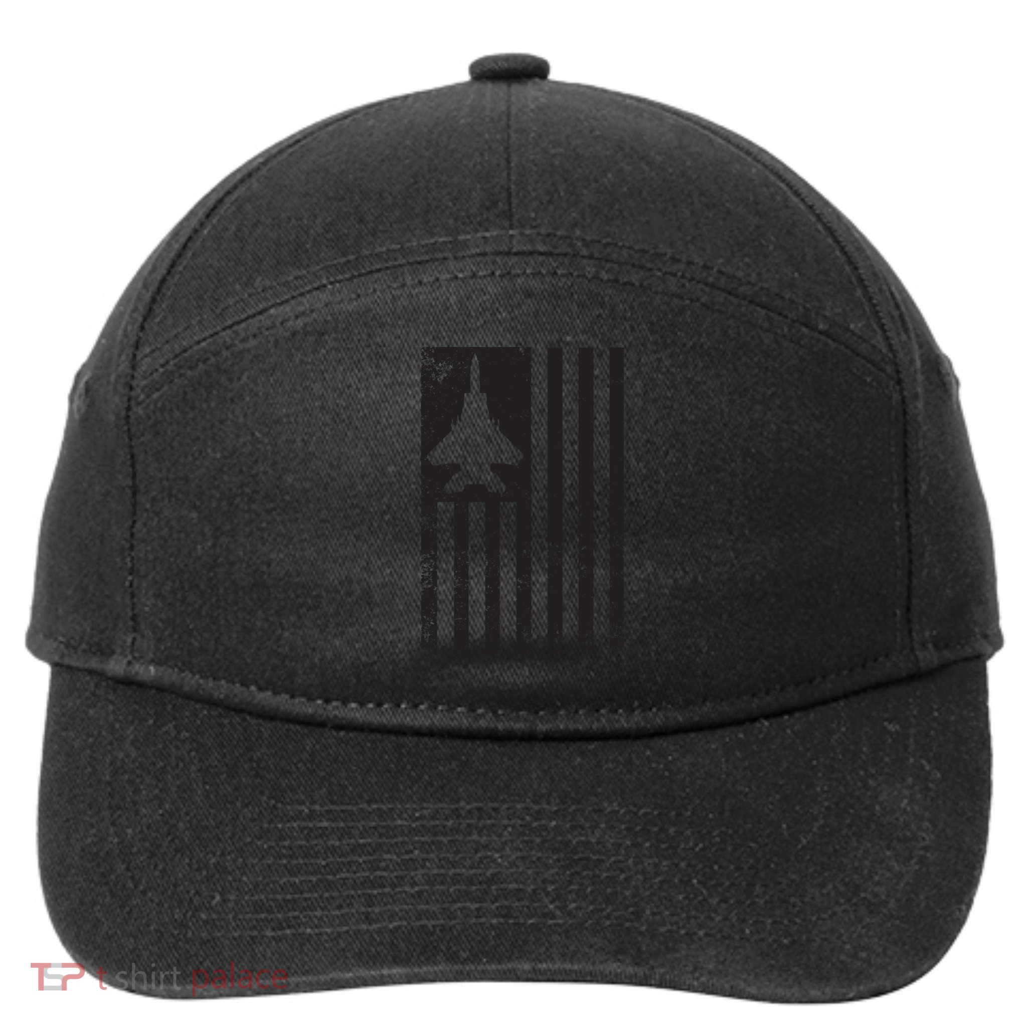 F15 USA FLAG Eagle Fighter Jet For Usaf Pilot Or Crew 7-Panel Snapback Hat