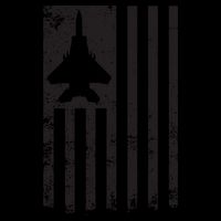 F15 USA FLAG Eagle Fighter Jet For Usaf Pilot Or Crew Zip Tote Bag