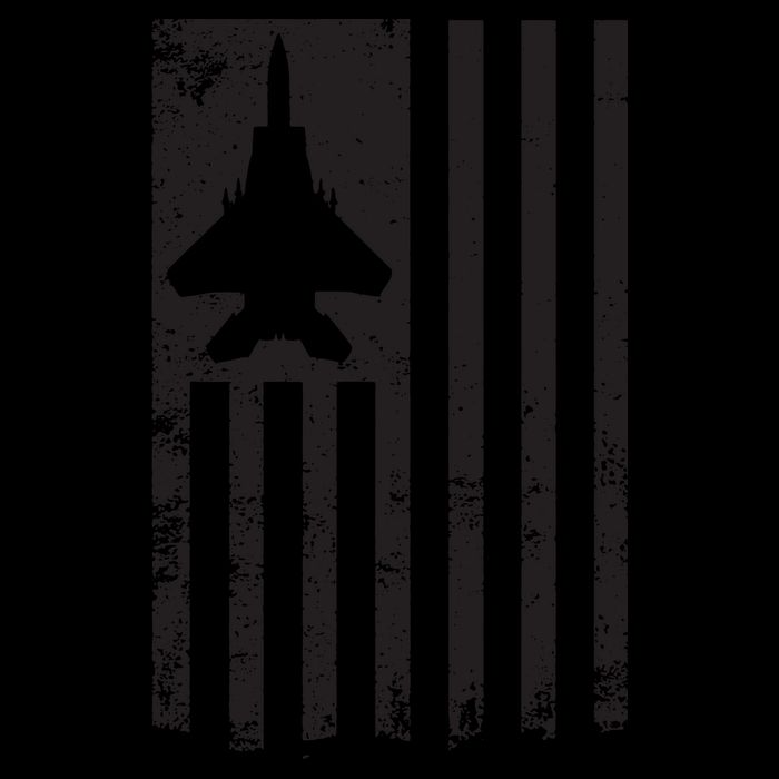 F15 USA FLAG Eagle Fighter Jet For Usaf Pilot Or Crew Zip Tote Bag
