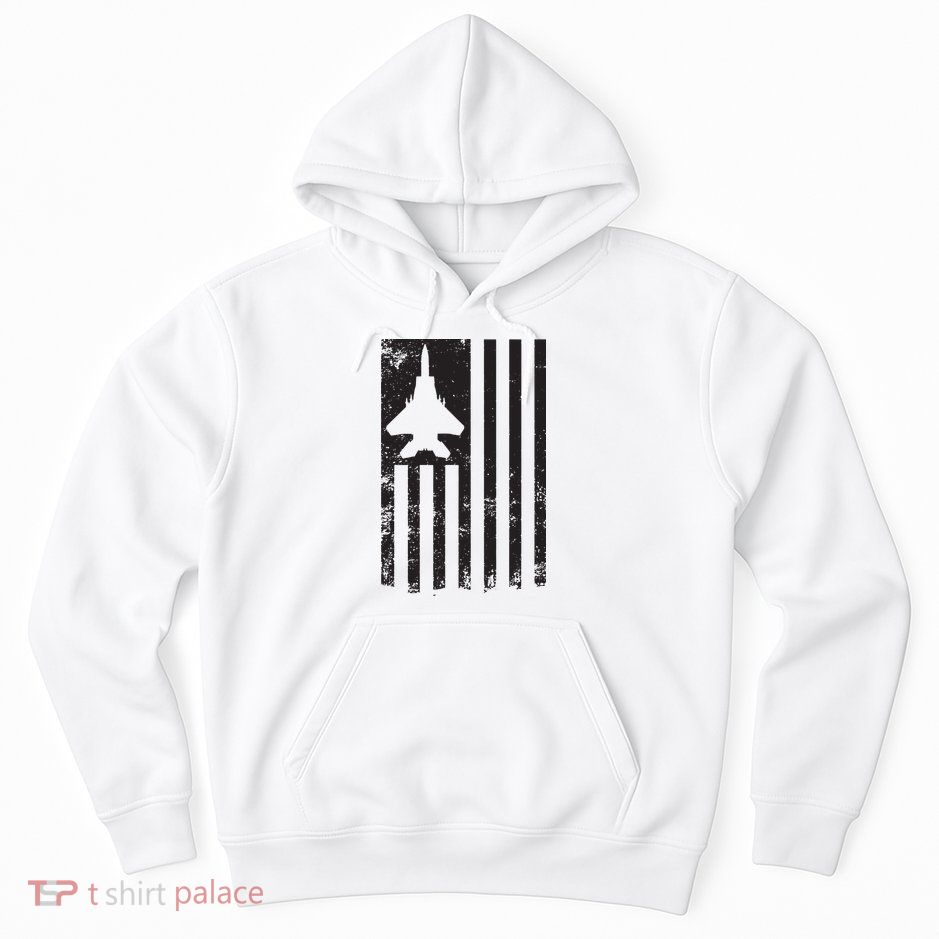 F15 USA FLAG Eagle Fighter Jet For Usaf Pilot Or Crew Hoodie