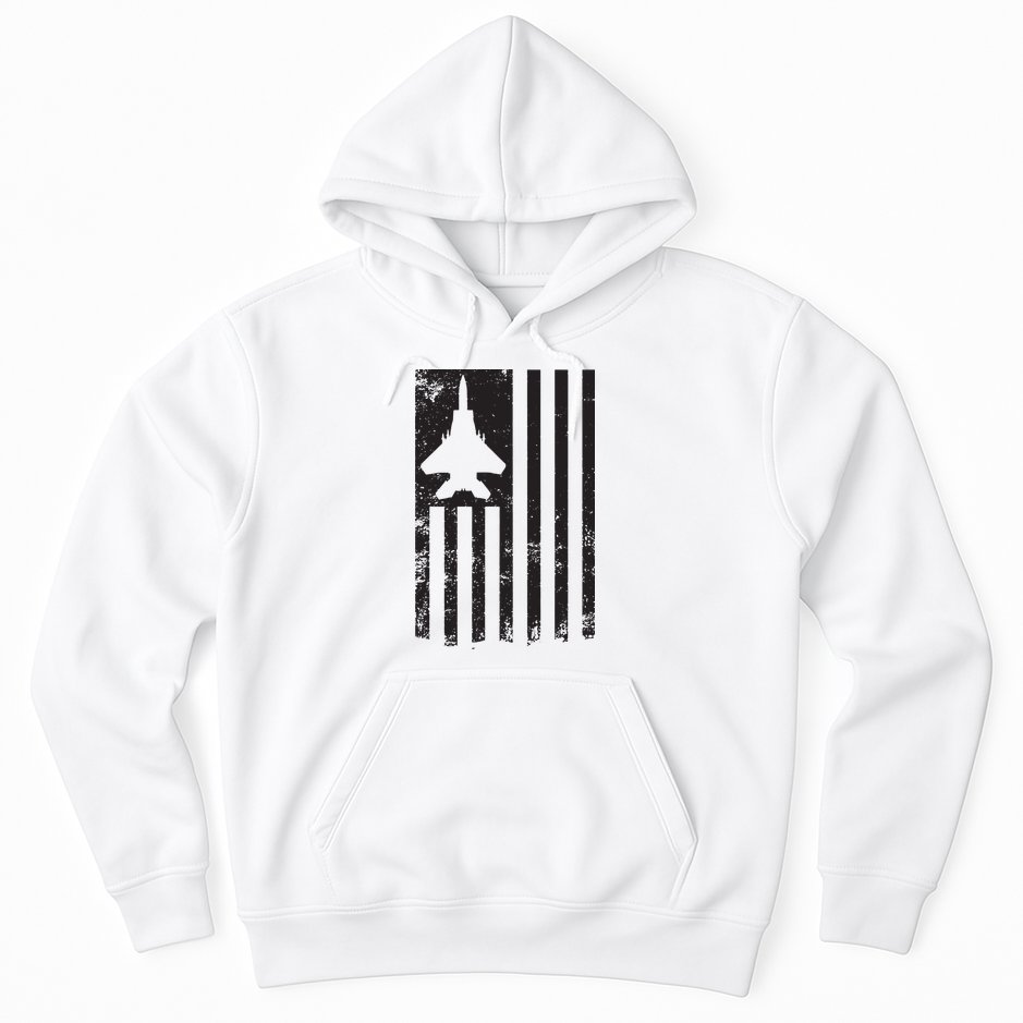 F15 USA FLAG Eagle Fighter Jet For Usaf Pilot Or Crew Hoodie