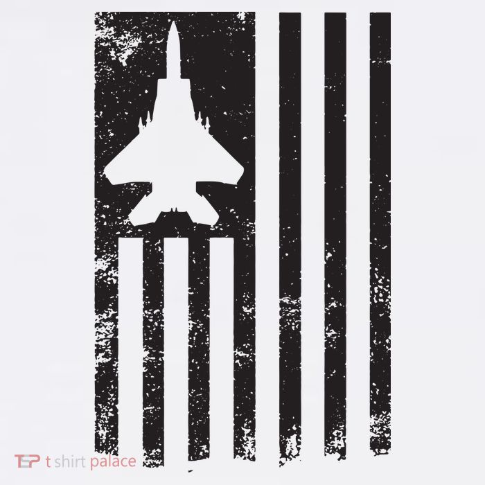 F15 USA FLAG Eagle Fighter Jet For Usaf Pilot Or Crew Tall T-Shirt