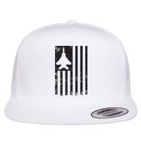 F15 USA FLAG Eagle Fighter Jet For Usaf Pilot Or Crew Flat Bill Trucker Hat