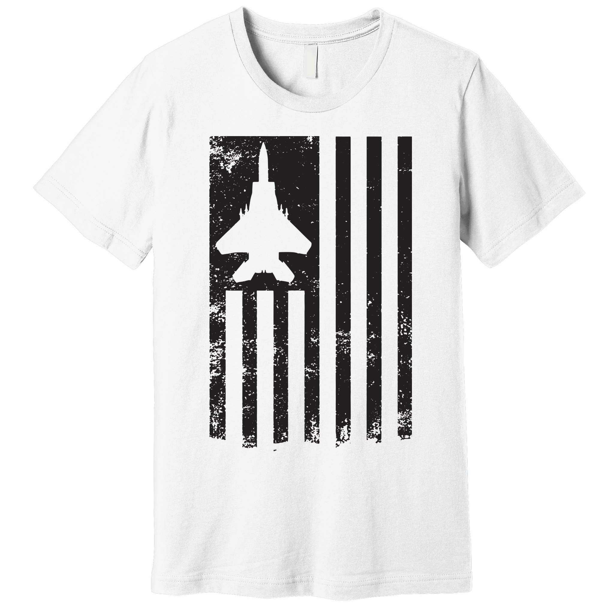 F15 USA FLAG Eagle Fighter Jet For Usaf Pilot Or Crew Premium T-Shirt