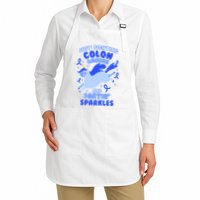 Funny Unicorn Fighting Colon Cancer And Farting Sparkles Apron