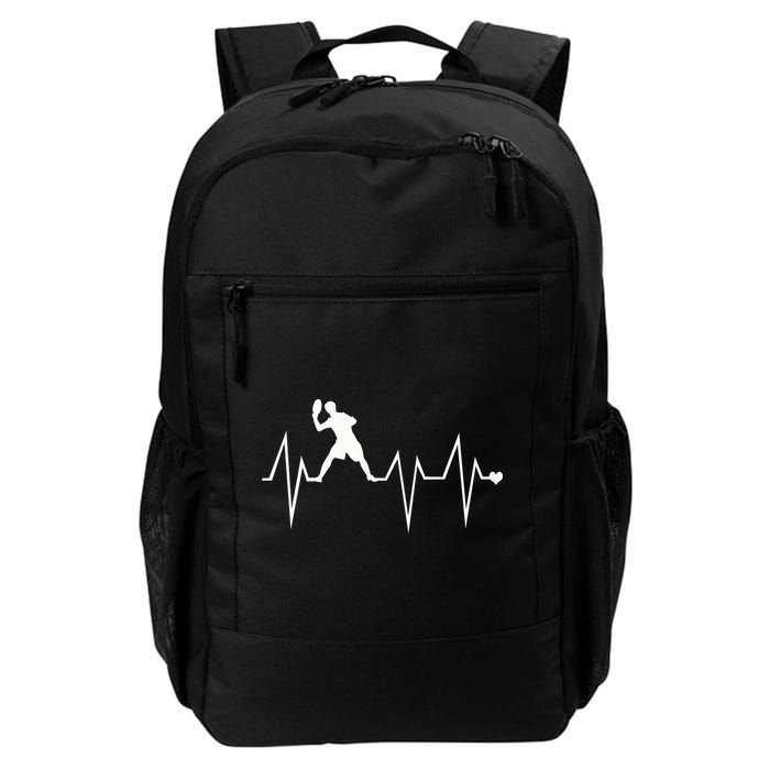 Funny Ultimate Frisbee Player Heartbeat Heart Pulse Rate Ekg Gift Backpack