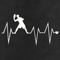 Funny Ultimate Frisbee Player Heartbeat Heart Pulse Rate Ekg Gift Large Microfiber Waffle Golf Towel