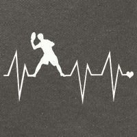 Funny Ultimate Frisbee Player Heartbeat Heart Pulse Rate Ekg Gift Cotton Canvas Backpack