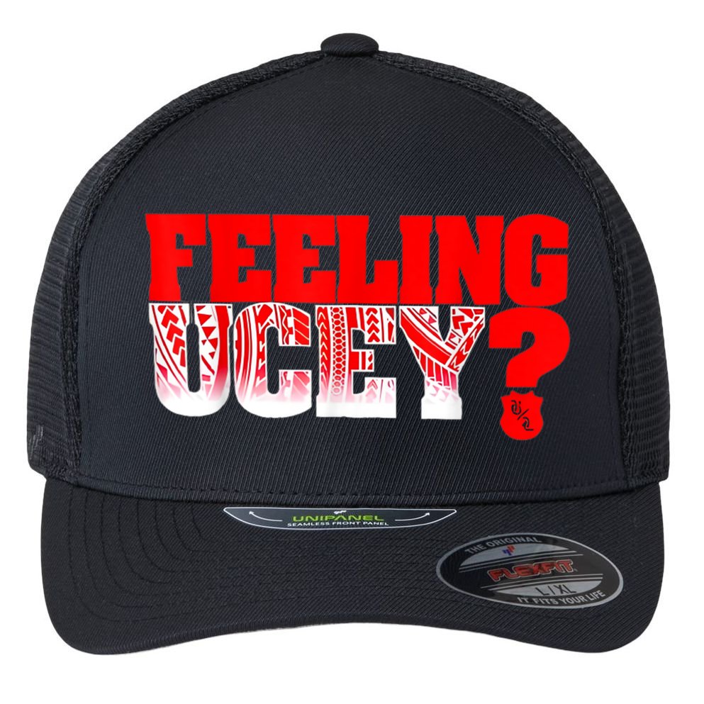 Feeling Ucey Flexfit Unipanel Trucker Cap