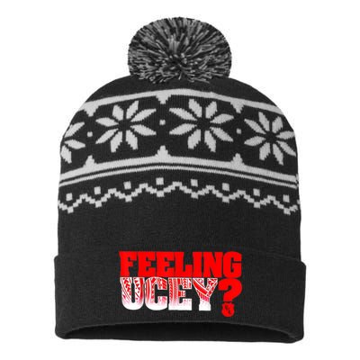 Feeling Ucey USA-Made Snowflake Beanie