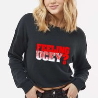 Feeling Ucey Cropped Pullover Crew