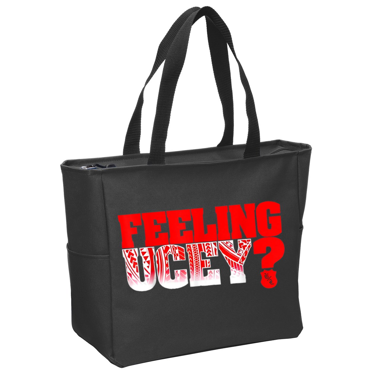 Feeling Ucey Zip Tote Bag