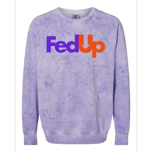 Fed Up Colorblast Crewneck Sweatshirt