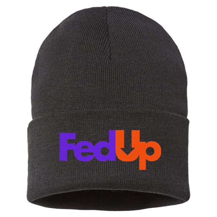 Fed Up Sustainable Knit Beanie