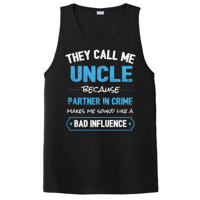 Funny Uncle Gifgift Uncle Partner In Crime Gift Cool Gift PosiCharge Competitor Tank