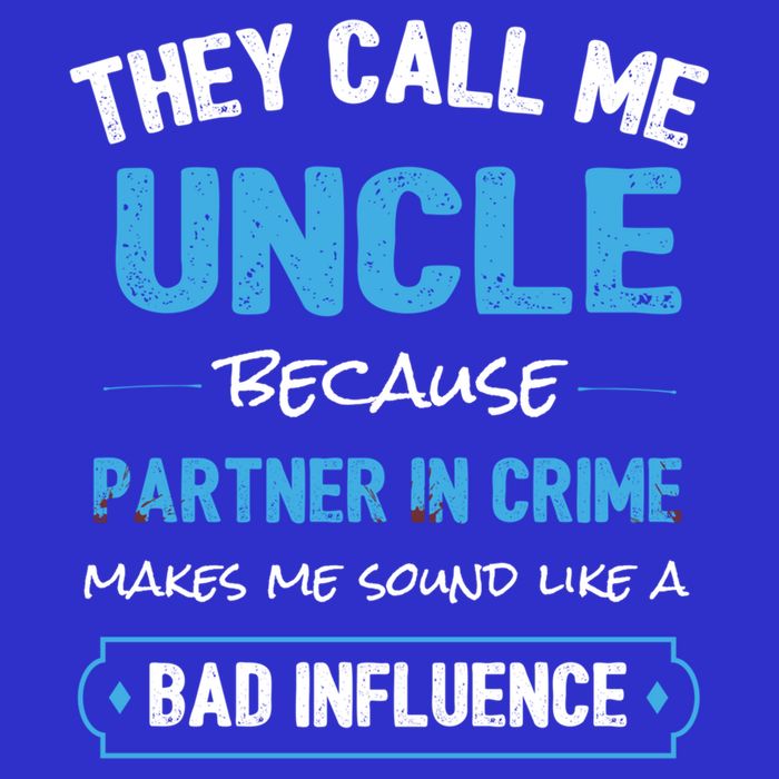 Funny Uncle Gifgift Uncle Partner In Crime Gift Cool Gift Womens T-Shirt