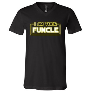 Funny Uncle Gift Cool Uncle V-Neck T-Shirt