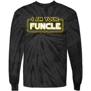 Funny Uncle Gift Cool Uncle Tie-Dye Long Sleeve Shirt