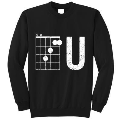 F U Guitar Chord Music Sweatshirt