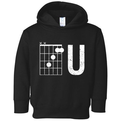 F U Guitar Chord Music Toddler Hoodie