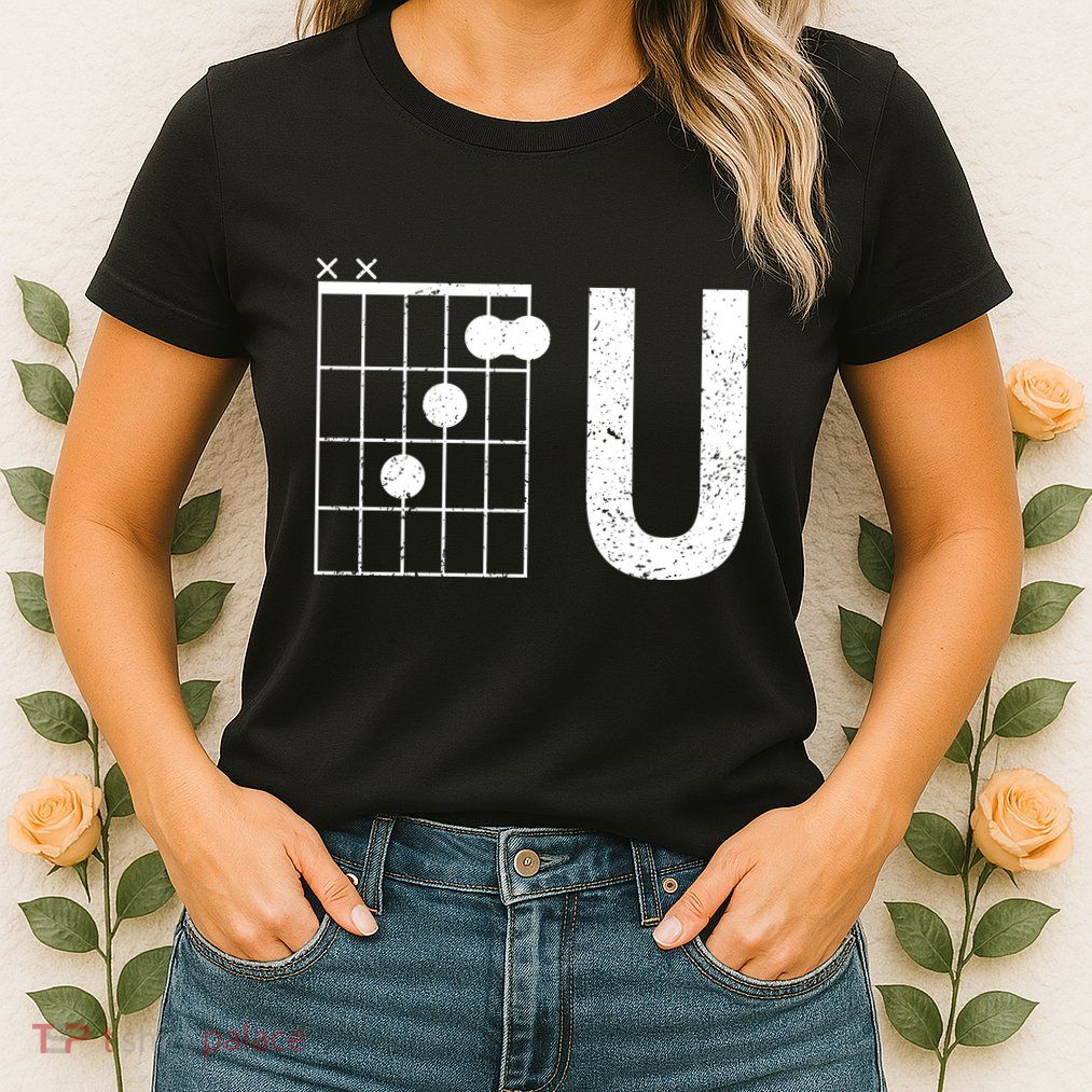 F U Guitar Chord Music Womens T-Shirt