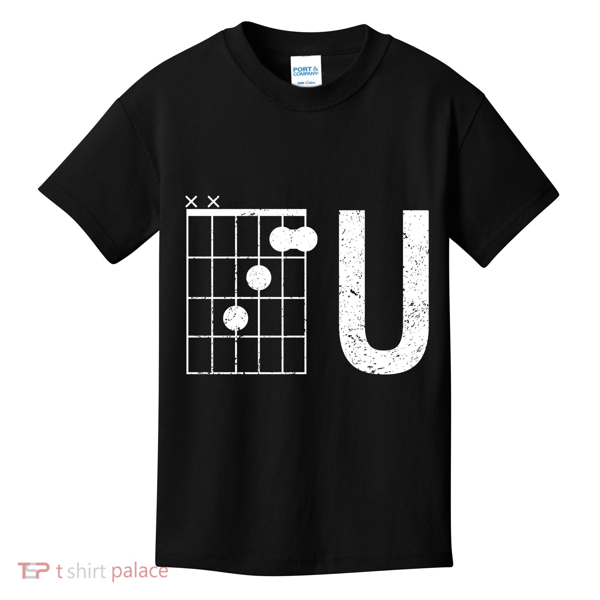 F U Guitar Chord Music Kids T-Shirt