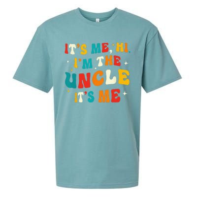 Funny Uncle Gifts Cool Uncle Sueded Cloud Jersey T-Shirt