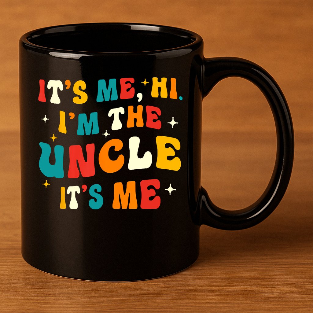 Funny Uncle Gifts Cool Uncle 11oz C Handle Ceramic Mug