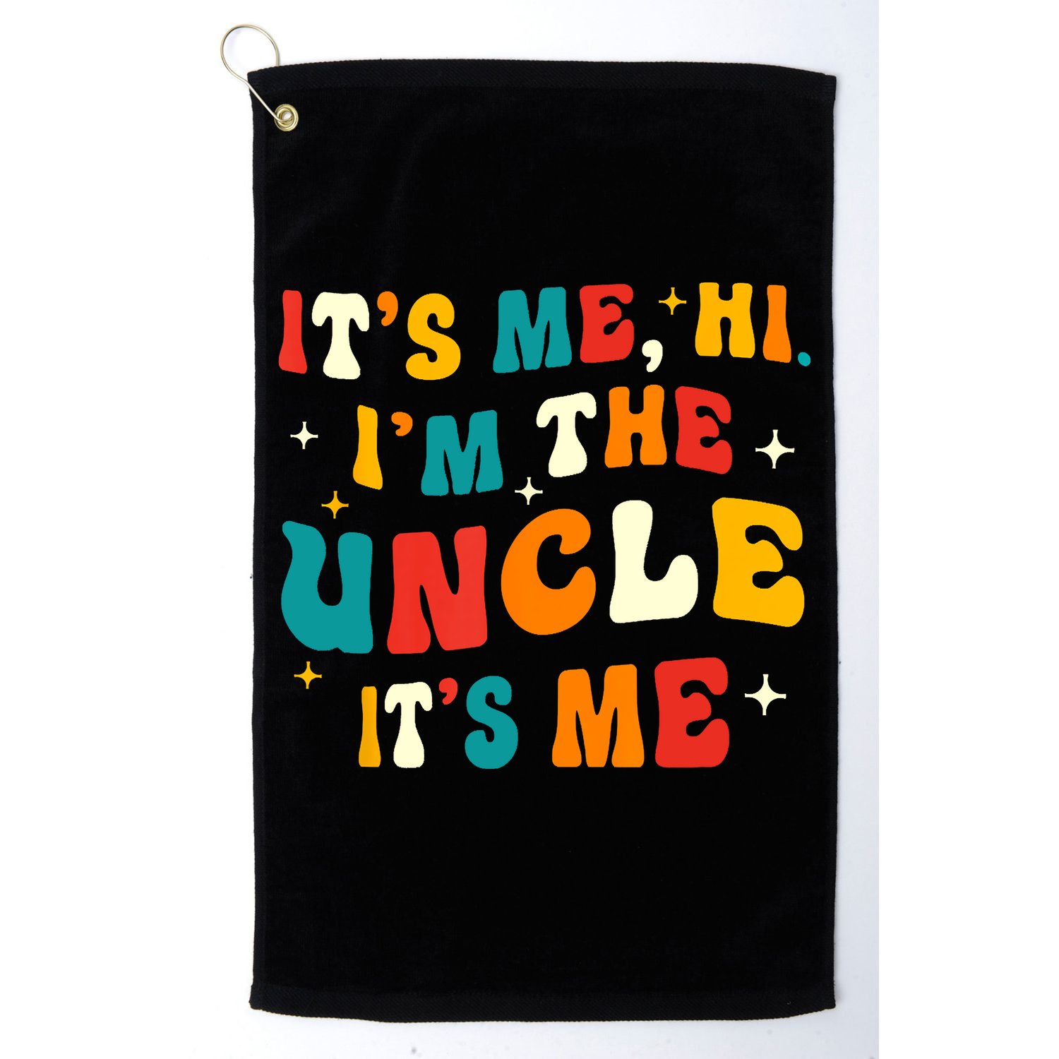 Funny Uncle Gifts Cool Uncle Golf Towel