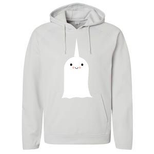 Friendly Unicorn Ghost Boonicorn Gift Performance Fleece Hoodie