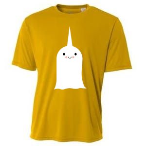 Friendly Unicorn Ghost Boonicorn Gift Cooling Performance Crew T-Shirt