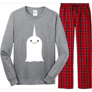 Friendly Unicorn Ghost Boonicorn Gift Long Sleeve Pajama Set