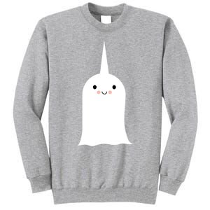 Friendly Unicorn Ghost Boonicorn Gift Tall Sweatshirt