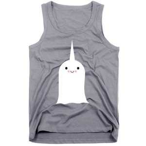 Friendly Unicorn Ghost Boonicorn Gift Tank Top