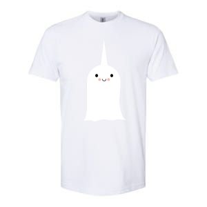 Friendly Unicorn Ghost Boonicorn Gift Softstyle CVC T-Shirt