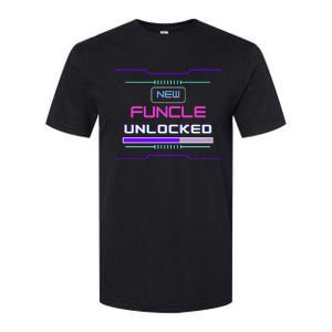 Funny Uncle Gamer Cyberpunk Funcle Softstyle CVC T-Shirt