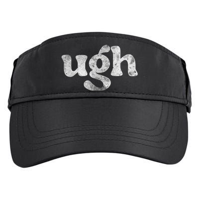 Funny Ugh Humorous Disgusted Women Sarcastic Humor Adult Drive Performance Visor