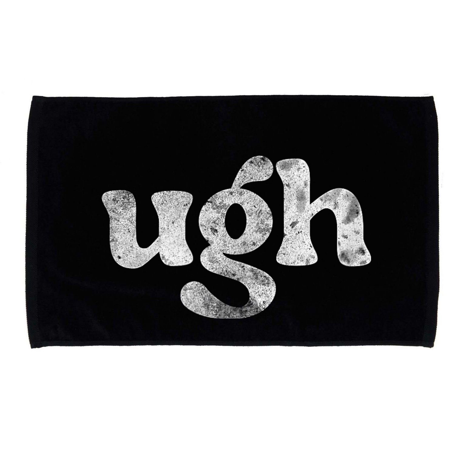 Funny Ugh Humorous Disgusted Women Sarcastic Humor Microfiber Hand Towel