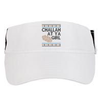 Funny Ugly Hanukkah Challah At Ya Girl Adult Drive Performance Visor