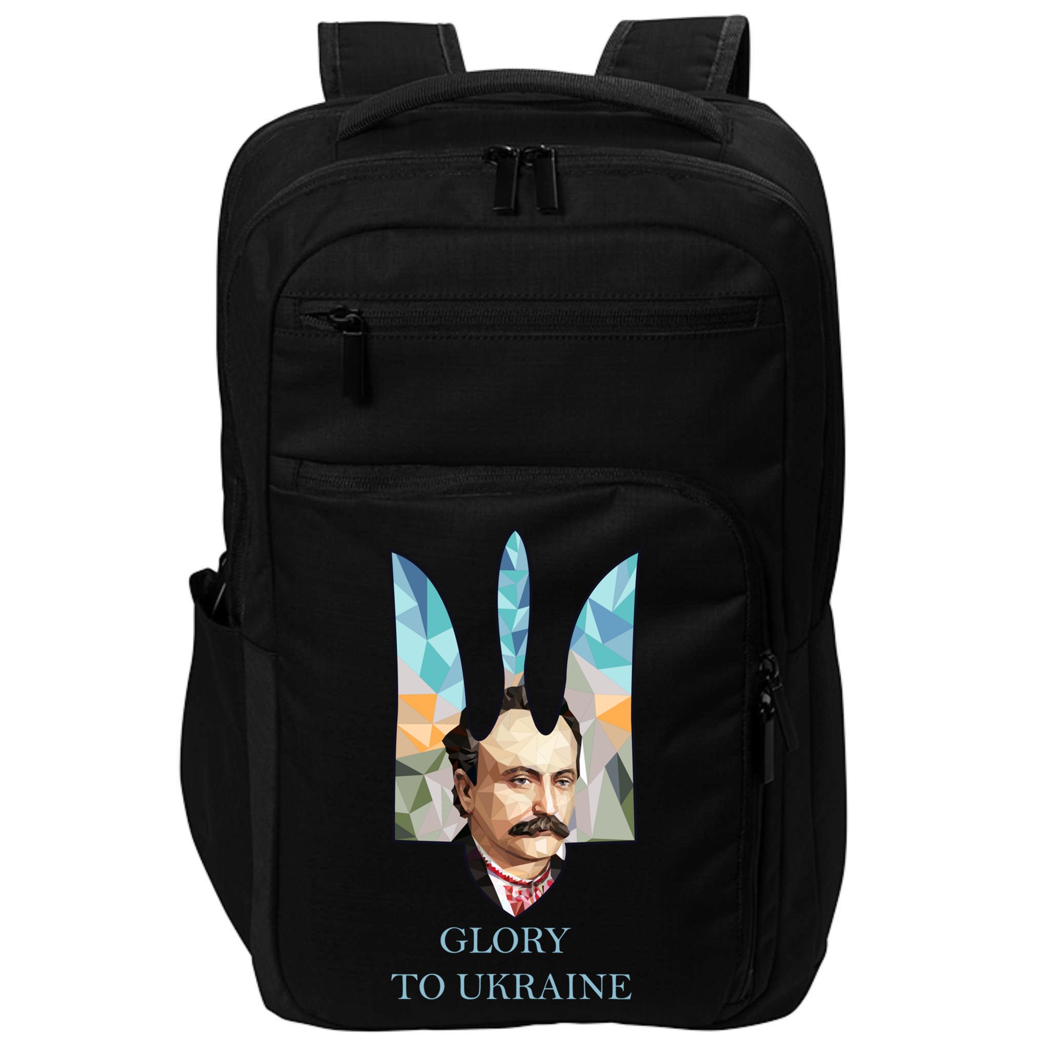 Franco Ukrainian Hero Glory To Ukraine Emblem Gift Impact Tech Backpack
