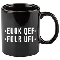 Fold Up Hidden Message F Off Funny Word 11oz C Handle Ceramic Mug