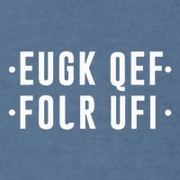 Fold Up Hidden Message F Off Funny Word Garment-Dyed Sweatshirt