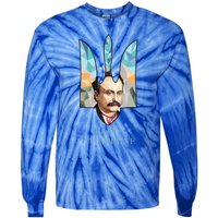 Franco Ukrainian Hero Glory To Ukraine Emblem Cute Gift Tie-Dye Long Sleeve Shirt