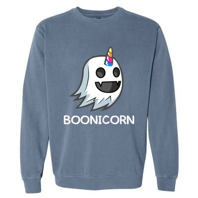 Funny Unicorn Halloween Cute Boonicorn Costume Gift Meaningful Gift Garment-Dyed Sweatshirt